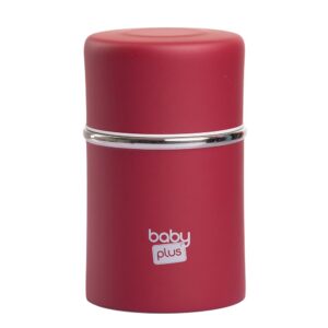 Stainless Steel Red Baby Food Storage Thermos 260 ml