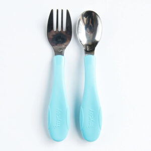 Soft Handle Baby Fork Spoon Set 12+ Months